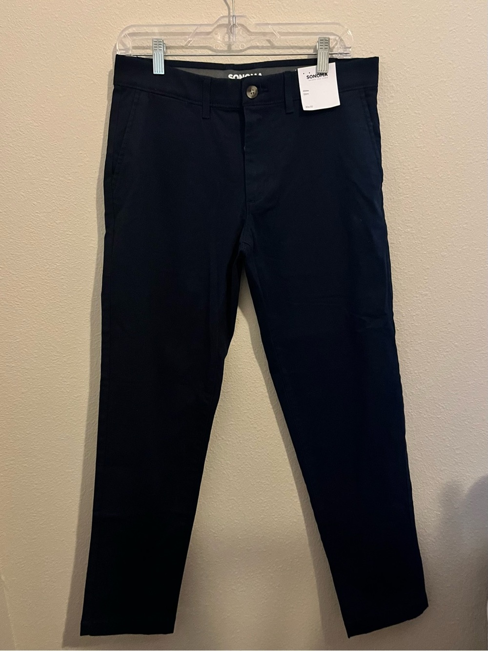 NWT Sonoma Women’s blue chino Pants